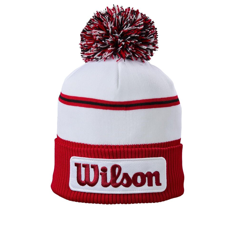 2326 Standard Beanie, Red/White
